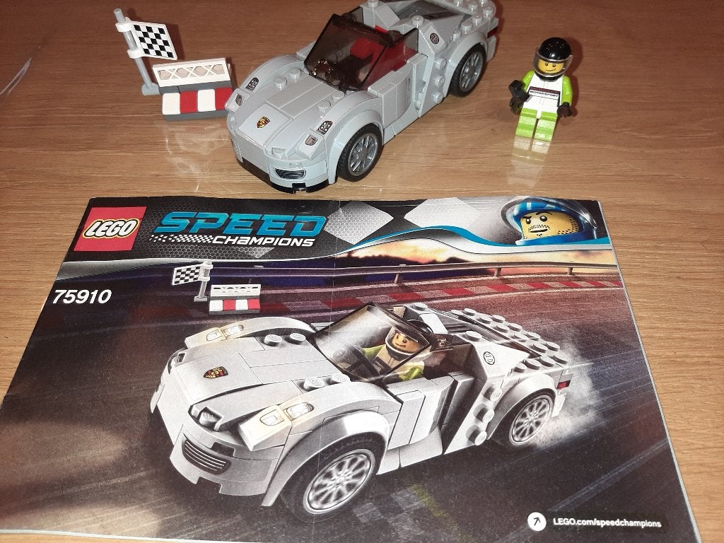 Ensemble LEGO Speed Champions 75910 Porsche 918 Spyder, Enlèvement ou Envoi, Lego, Ensemble complet, Instructions incluses