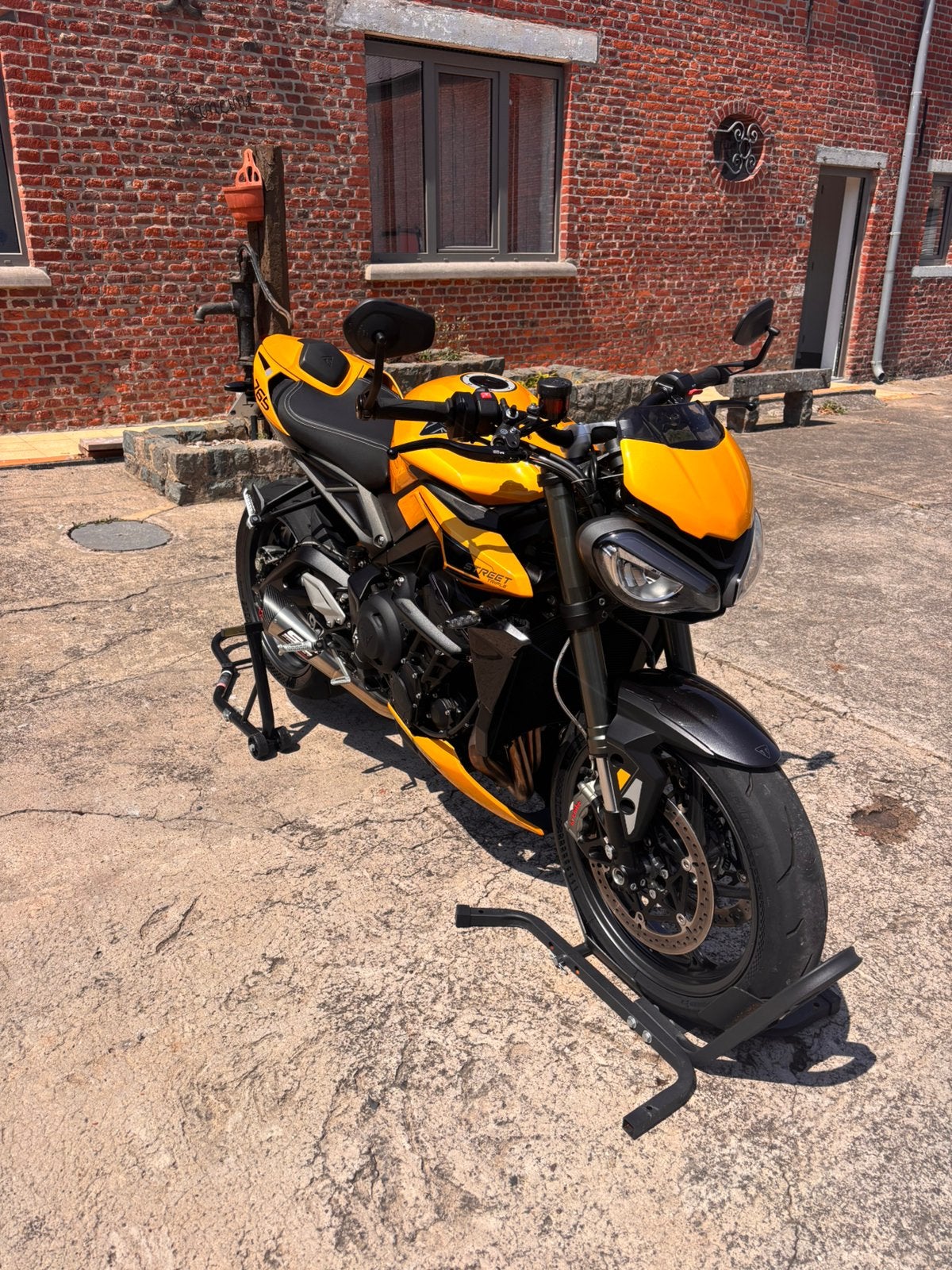 Triumph Street Triple 765 RS — Nog steeds onder de garantie, Motoren, Particulier, Sport, Handvatverwarming