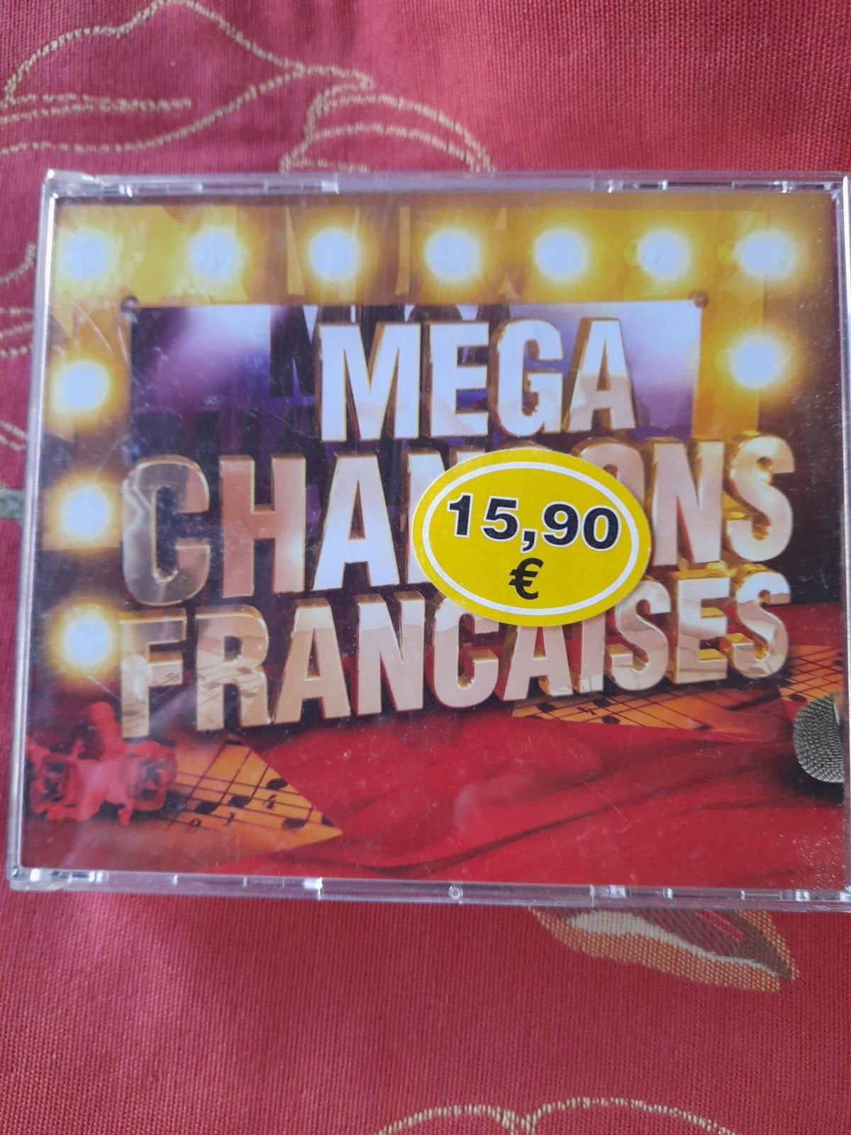 Mega chansons françaises CD2 et CD4