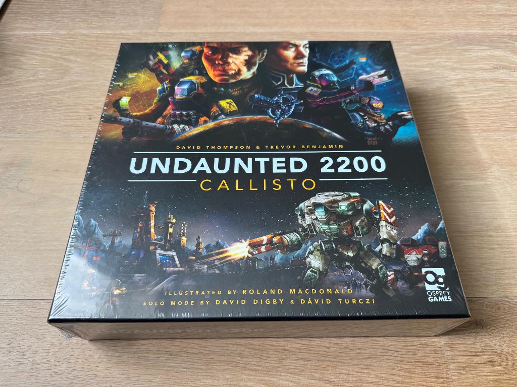 Undaunted 2200 Callisto - bordspel - nieuw, Hobby en Vrije tijd, Gezelschapsspellen | Bordspellen, Een of twee spelers, Ophalen of Verzenden