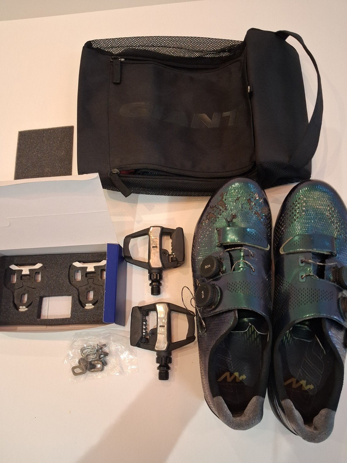 Schoenen, pedalen en schoenplaatjes, Fietsen en Brommers, Ophalen