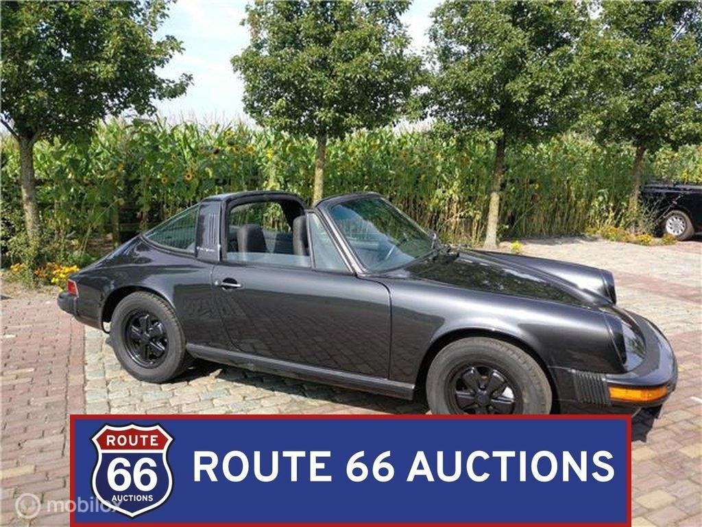 Porsche 911 Targa | 1977 | Route 66 Auctions, Autos, Achat, Entreprise, Boîte manuelle, Autre carrosserie