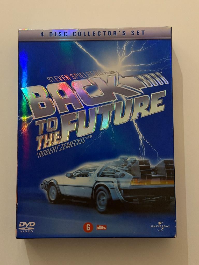 Back To The Future Trilogy (4-Disc Collector's Set), CD & DVD, DVD | Aventure, Utilisé, Coffret, À partir de 6 ans, Enlèvement ou Envoi