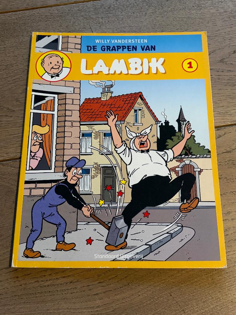 De grappen van Lambik - 1, Boeken, Eén stripboek, Ophalen of Verzenden, Gelezen, Willy Vandersteen