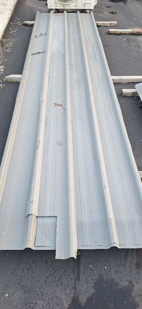 metalen platen 4m lang, Ophalen, Gebruikt