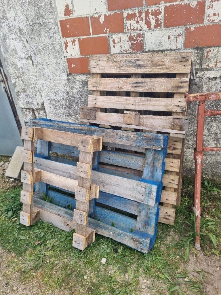 Gratis brandhout/paletten, Tuin en Terras, Ophalen, Overige houtsoorten, Blokken
