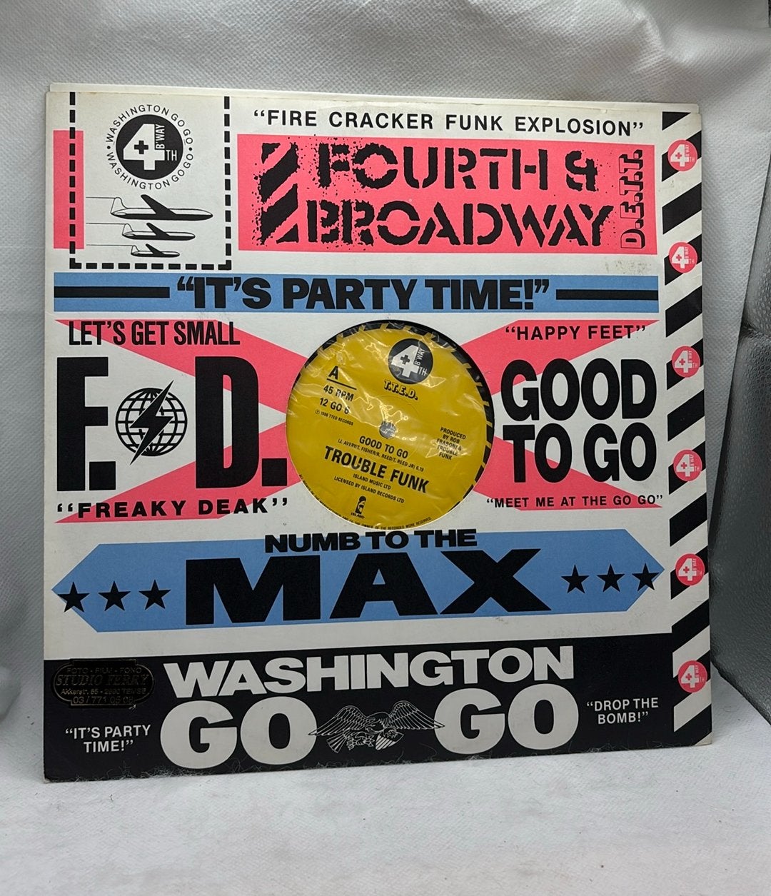 Trouble Funk – Good to Go – 12” Vinyl – Washington Go-Go, Enlèvement ou Envoi, Utilisé, Funk