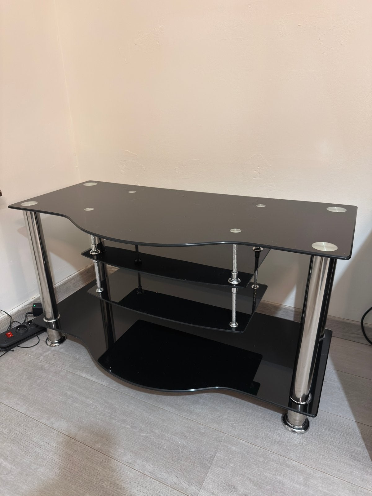 Table basse noir, Maison & Meubles, Enlèvement, Comme neuf