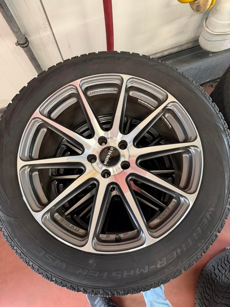 Winterbanden op velg Volvo XC90, Ophalen, Winterbanden