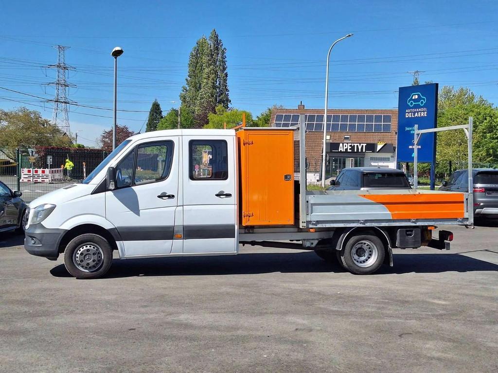 Mercedes-Benz Sprinter 516cdi 2.2d 6pl Pick-up euro6 (14008N, Auto's, Bestelwagens en Lichte vracht, Stof, Gebruikt, 4 cilinders
