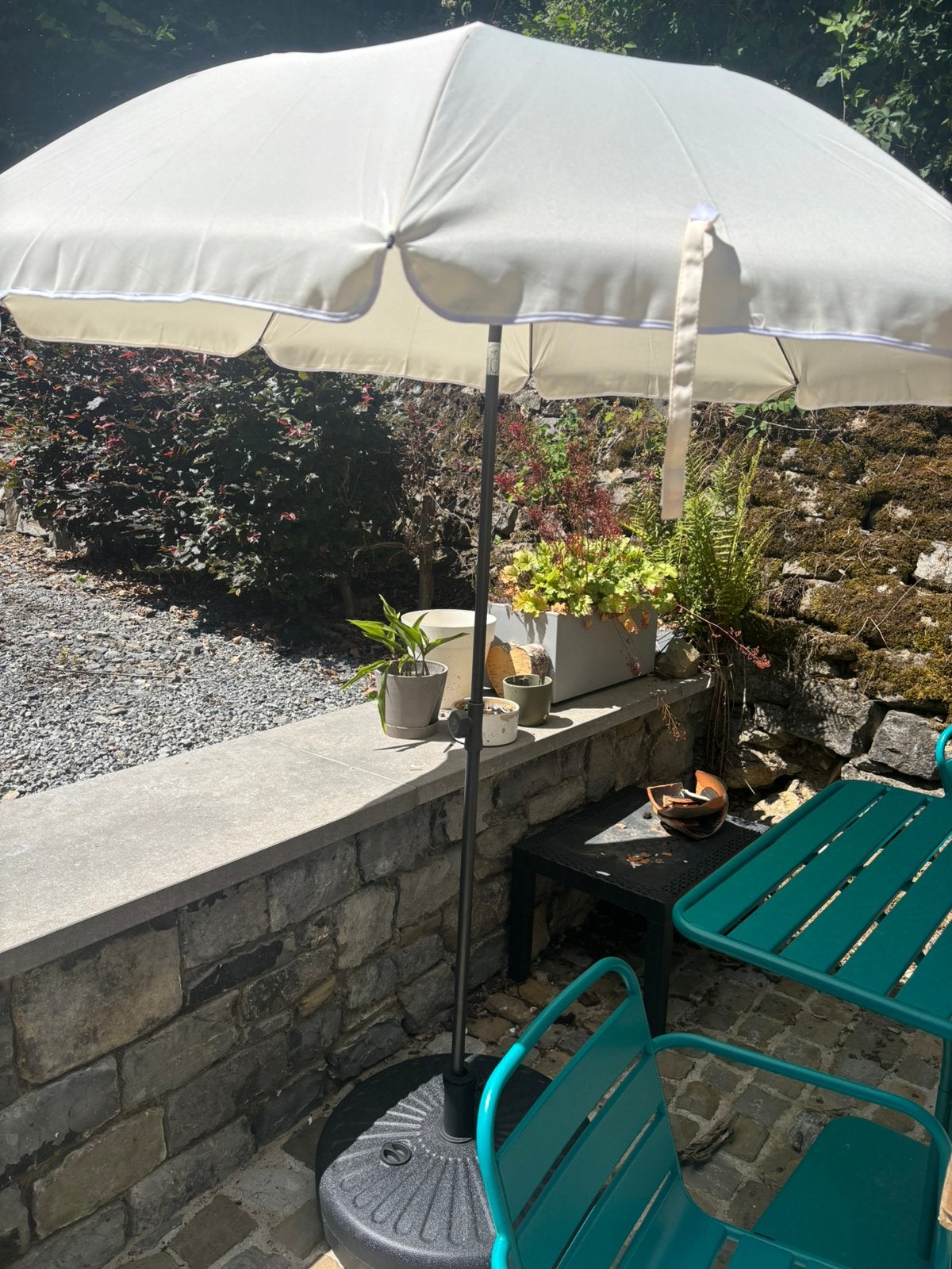Parasol, Jardin & Terrasse, Parasols, Enlèvement ou Envoi, Neuf, 1 à 2 mètres, Autres types