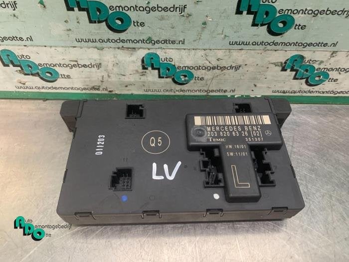 Module verrouillage central des portes d'un Mercedes C-Klass, 3 mois de garantie, Utilisé, -, -