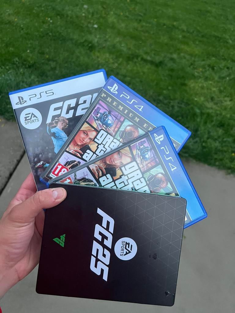 Games ps4 ps5 ( gtaV , fc25 , fc24 gtaV online, Games en Spelcomputers, Ophalen of Verzenden, Zo goed als nieuw, Online