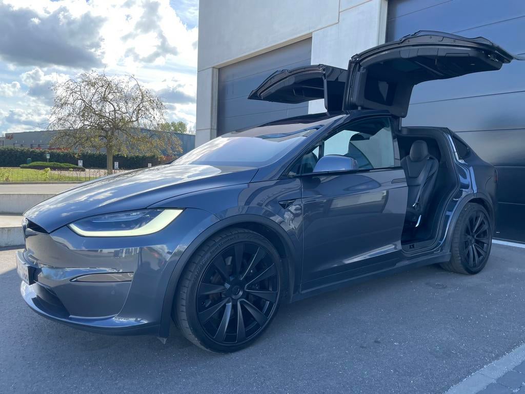 Tesla Model X Plaid BTW/6PL/Yoke/1eEig, Autos, Tesla, Cuir, Model X, Achat, https://public.car-pass.be/vhr/17d8ff07-6fff-49e5-b74e-135f35e83572