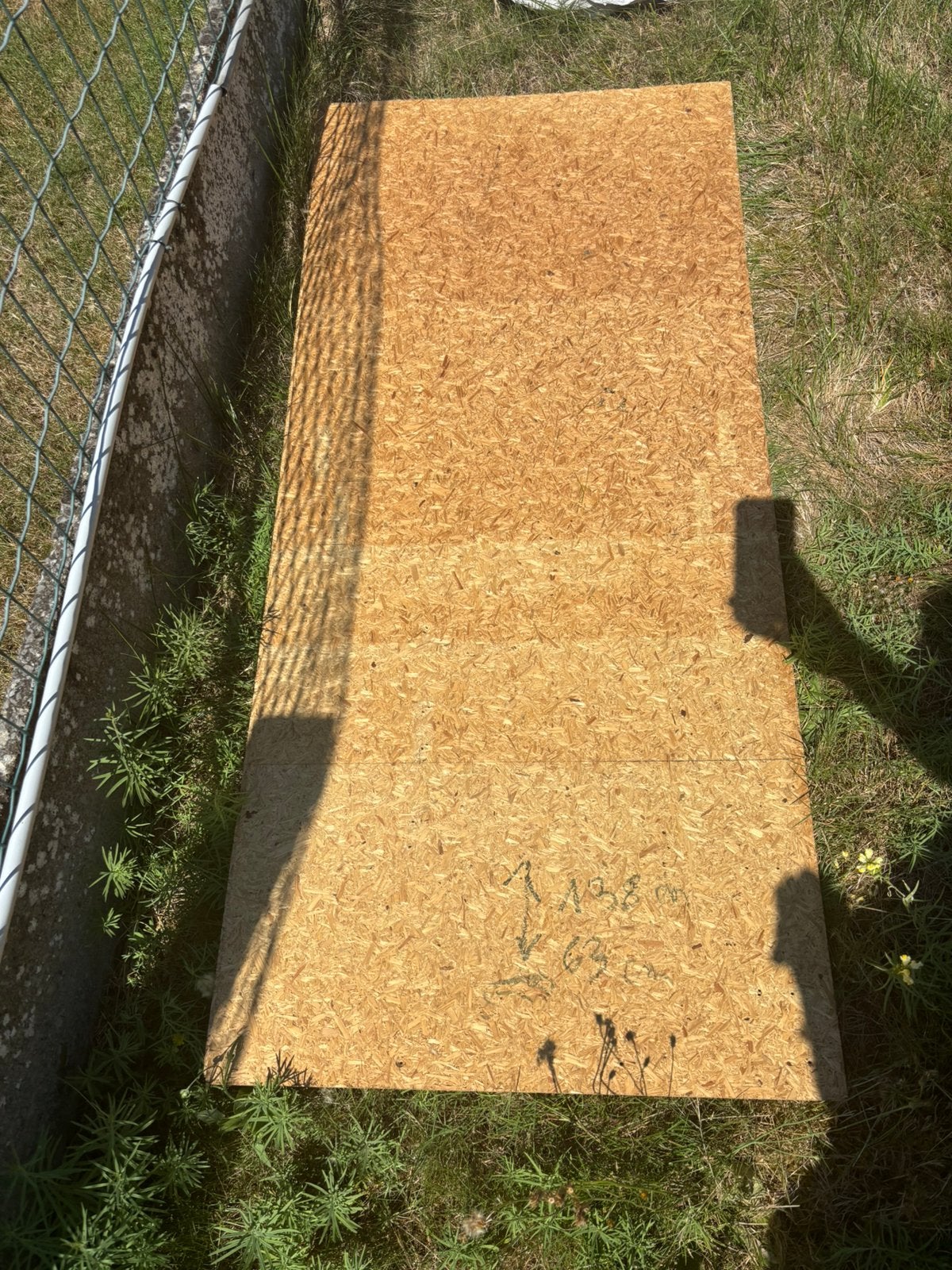 gratis - houten plank, Enlèvement, Utilisé