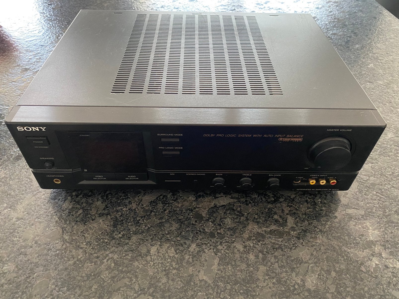 Ampli home-cinéma AV - SONY TA-AV570, Enlèvement, Utilisé, Sony, 120 watts ou plus