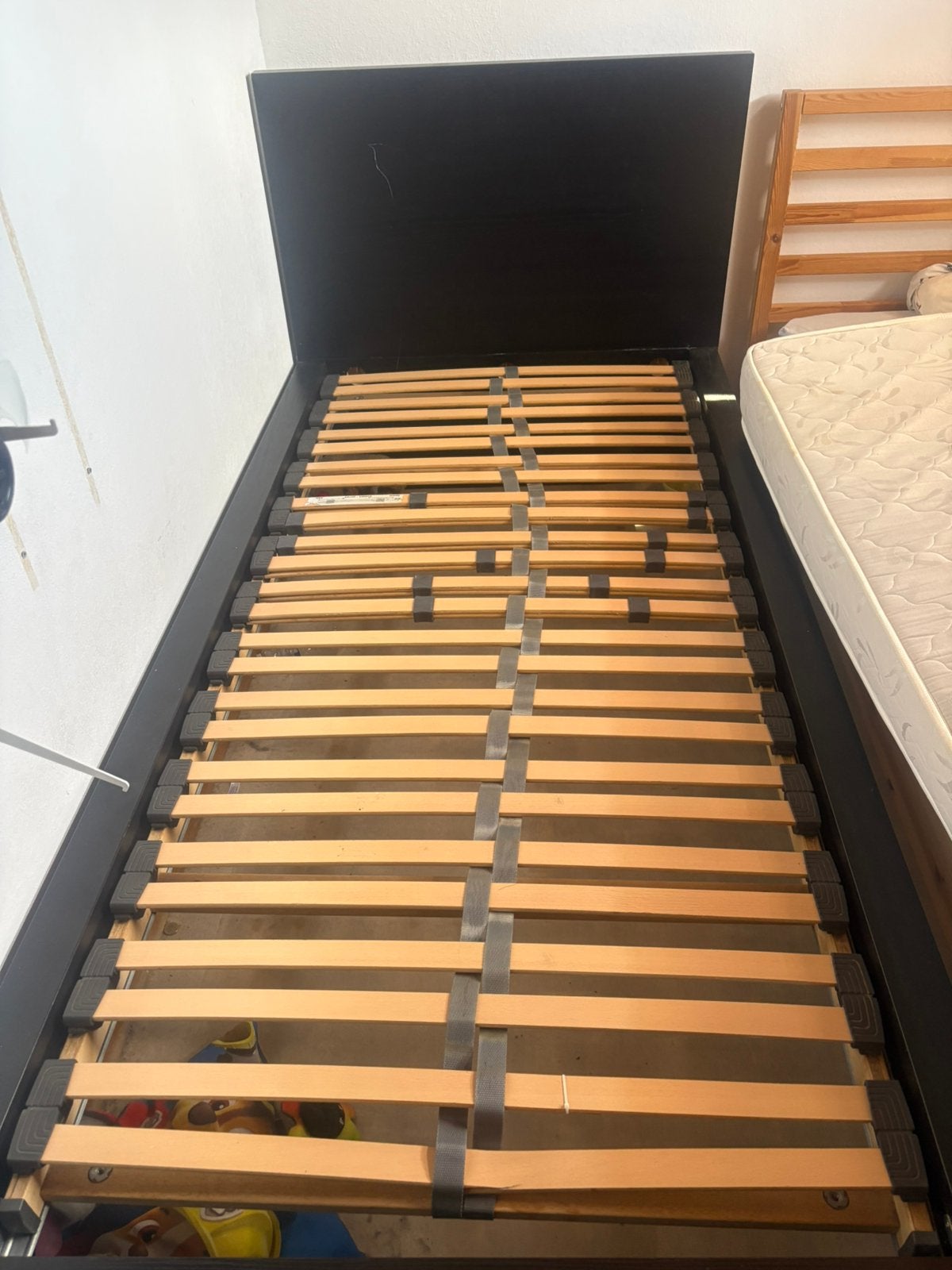 Lattenbodem 90x200 cm, Ophalen, Zo goed als nieuw, Eenpersoons