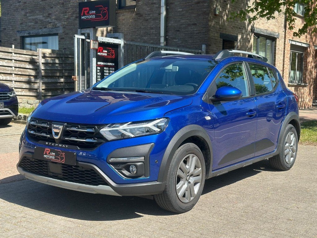 Dacia Sandero Stepway 1.0 TCe - Automaat - Camera - Dodehoek, Auto's, Stof, Euro 6, Bedrijf, 5 zetels