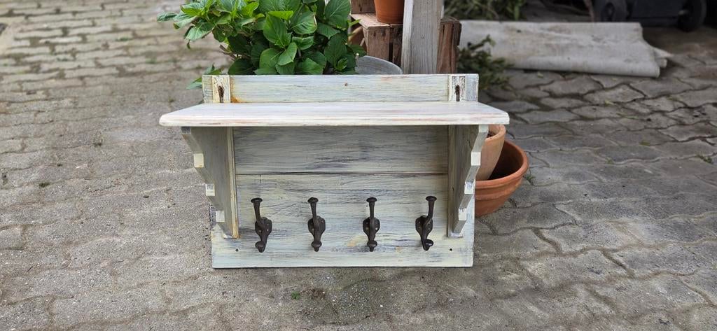 Porte-manteaux 4 patères, Enlèvement, Bois