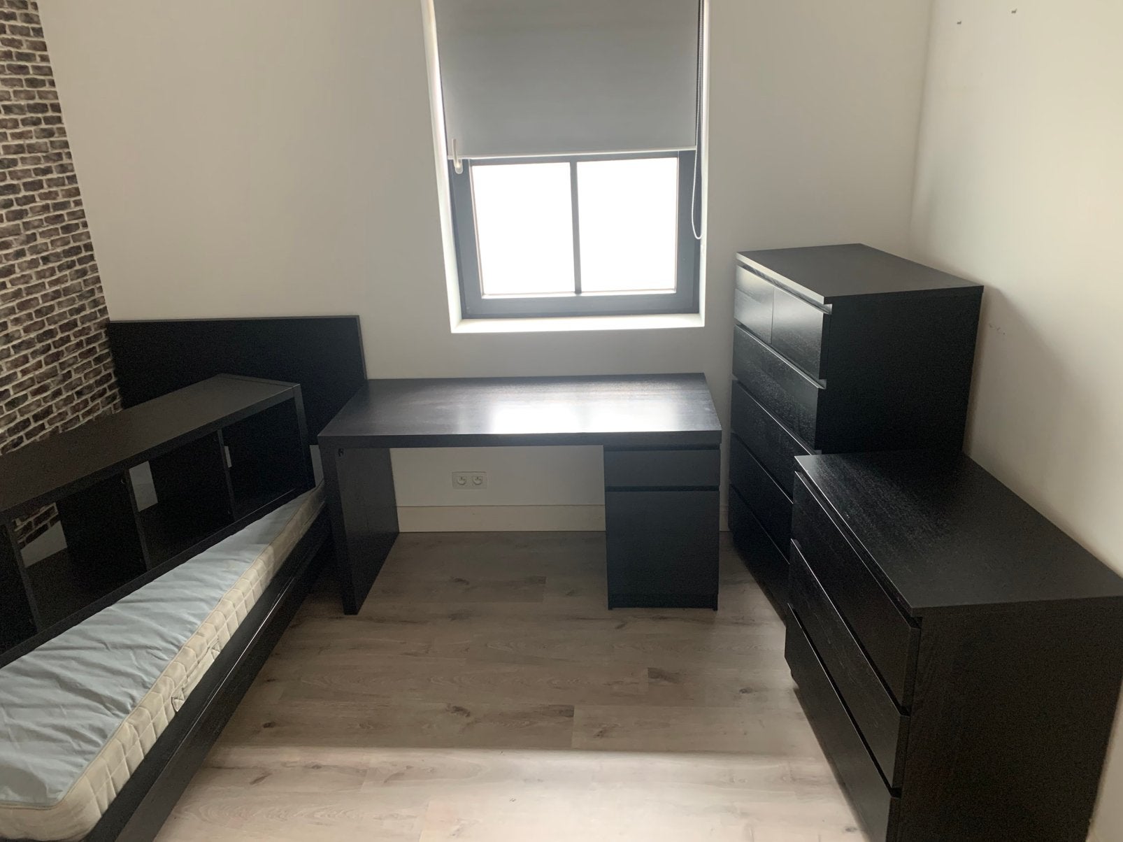 Kids jeugd kamer bed bureau boekenkast en ladekasten, Ophalen, Gebruikt, Eenpersoons, Ikea