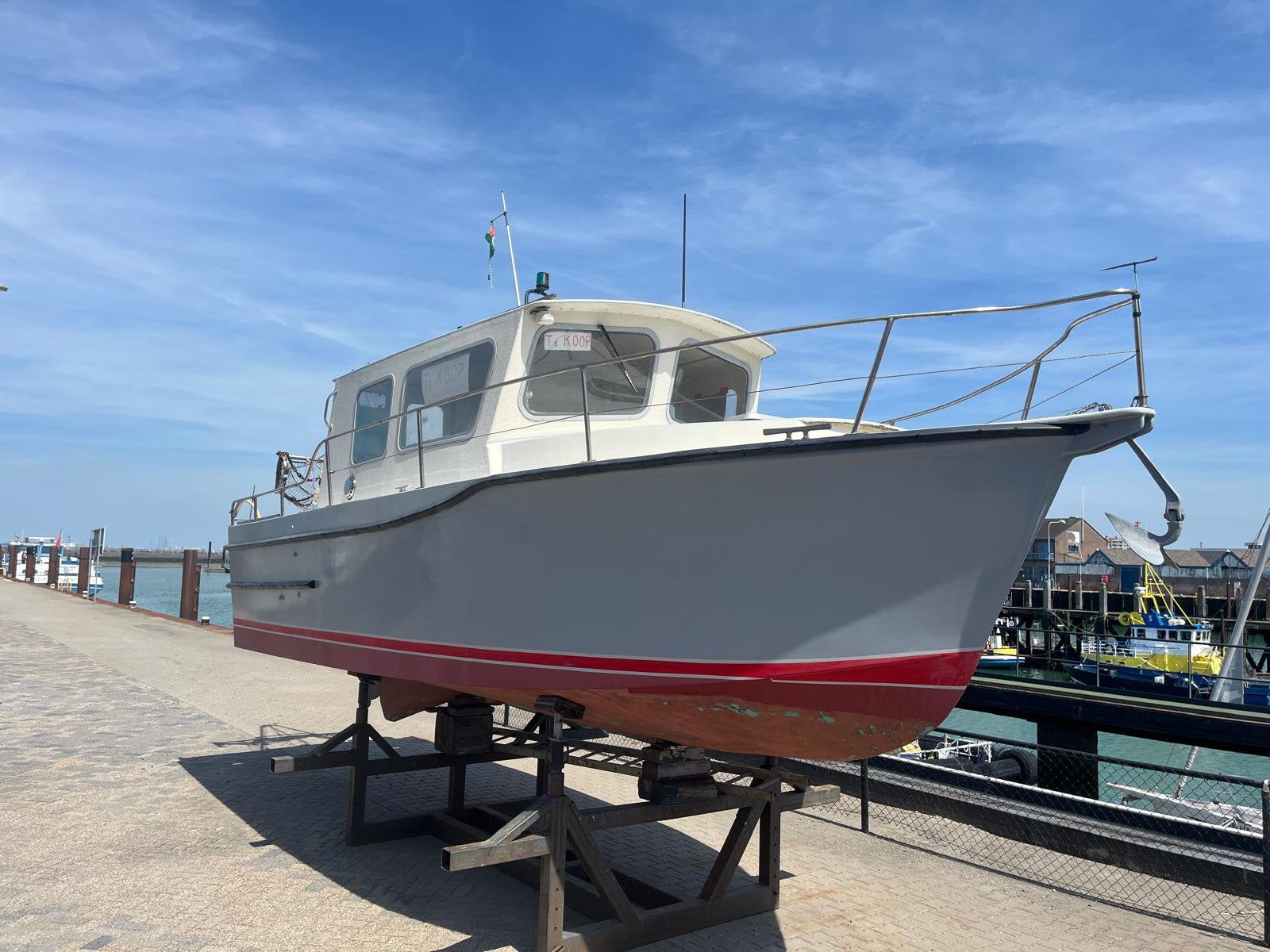 Motorboot / visboot, Zo goed als nieuw, 8 m, Visboot, Ophalen