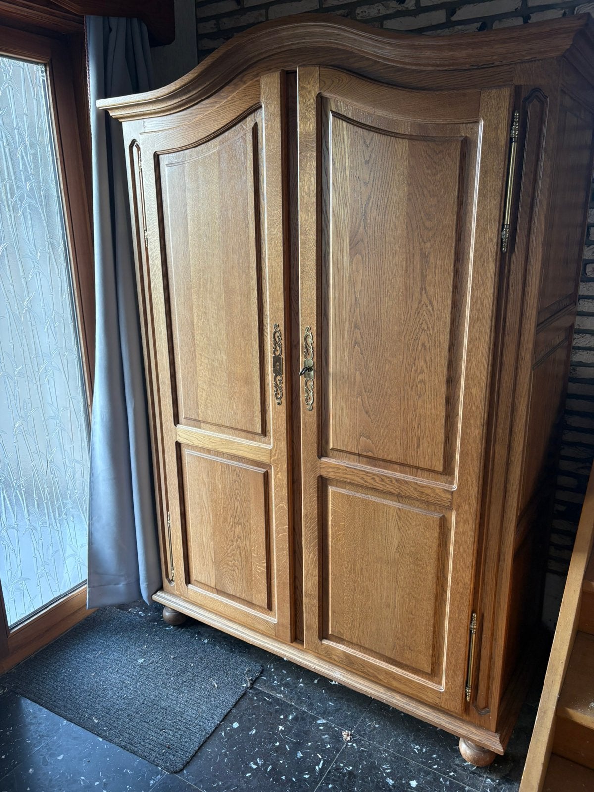 Armoire de hall, Maison & Meubles, Enlèvement, Utilisé, Chêne, Avec porte(s)