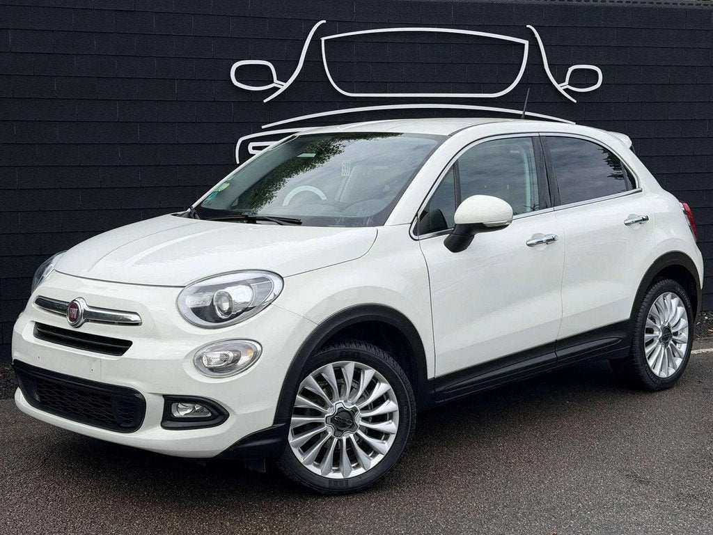 Fiat 500X 1.6 Multijet+NAVI+AIRCO+SEMI-CUIR+JANTES, Auto's, Fiat, Bedrijf, Te koop, 500X, ABS, Airconditioning, Automatische klimaatregeling