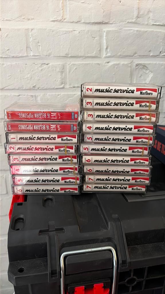 Cassettes Marlboro Music Service,, Huis en Inrichting, Ophalen of Verzenden, Zo goed als nieuw