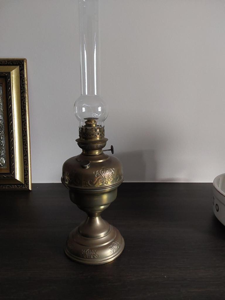 Olielamp, Ophalen