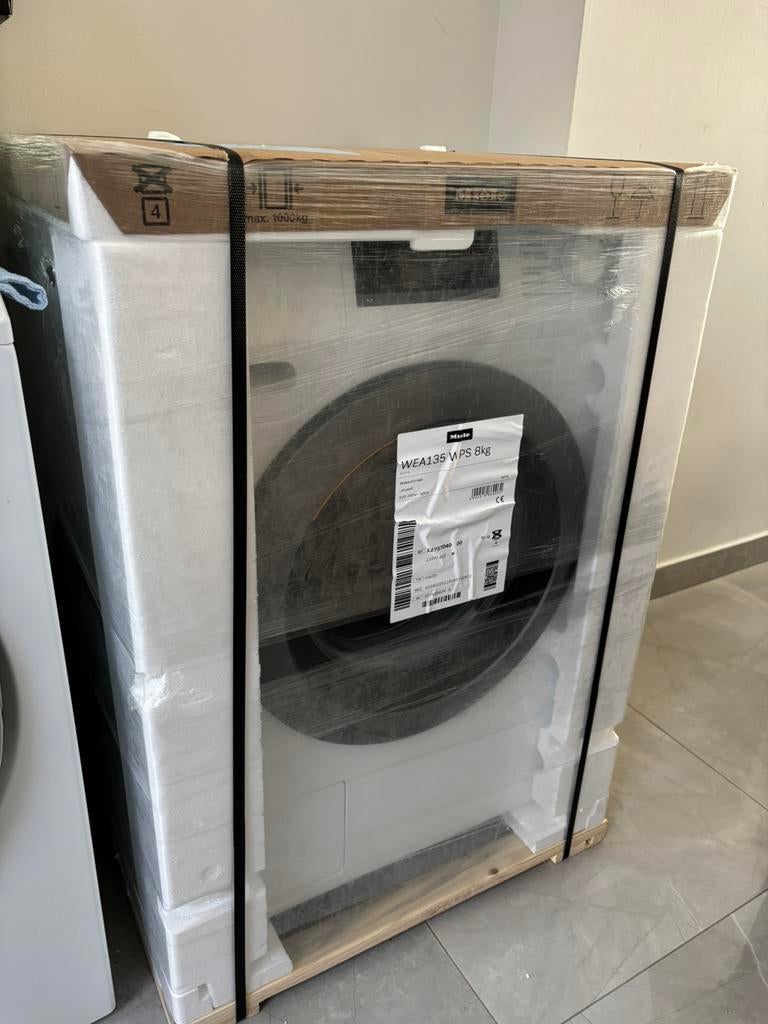 NIEUW Miele wasmachine WEA135 wps 8kg, Ophalen, 1200 tot 1600 toeren, 8 tot 10 kg, Nieuw