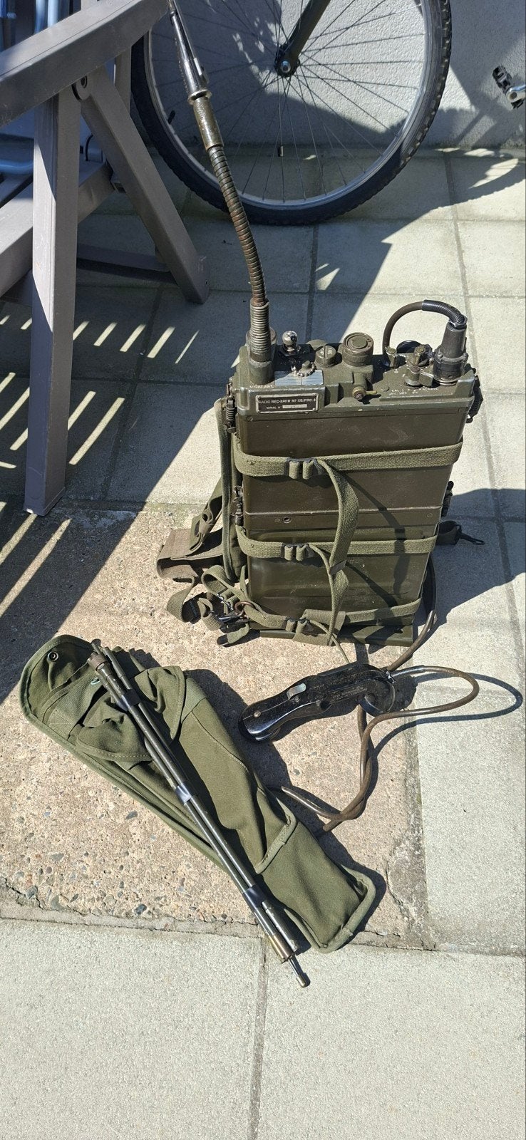 Radio prc 9 us, Verzamelen, Militaria | Tweede Wereldoorlog, Ophalen