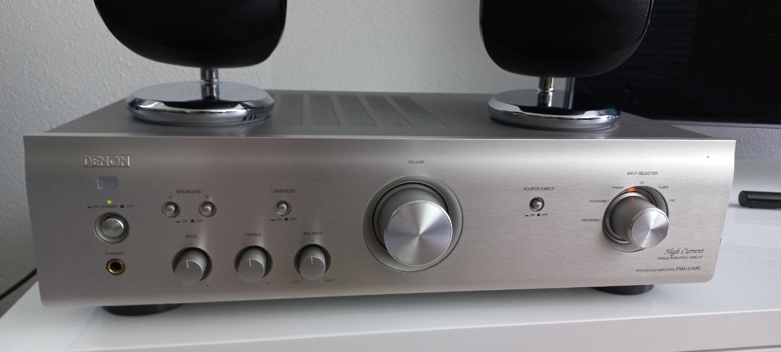 B&w Bowers&Wilkins en denon versterker, Ophalen, Speakers, Denon