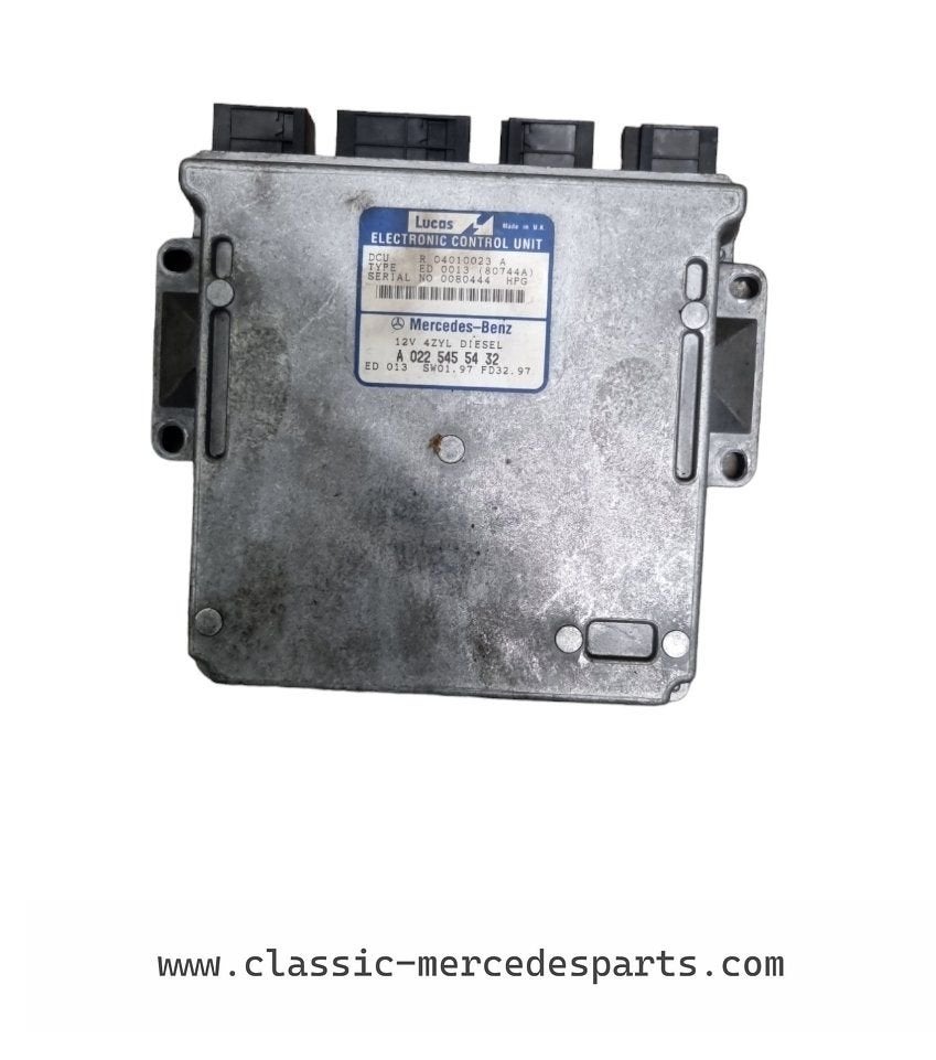 ECU motormanagement Mercedes 220 diesel om604 0225455432, -, Utilisé, -, -