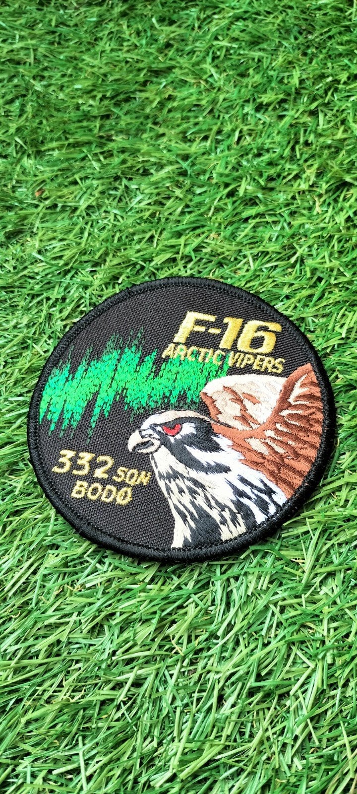 Patch Norwegian air force F16, Collections, Aviation, Enlèvement ou Envoi