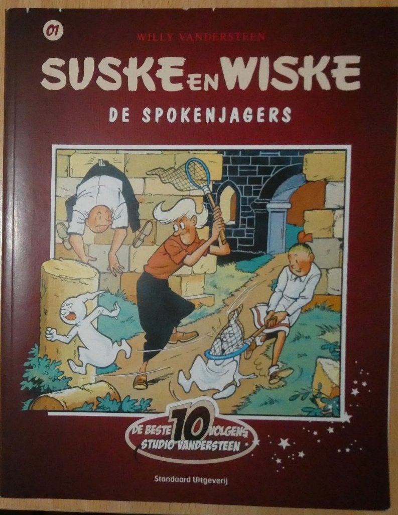 Suske en Wiske - De 10 beste volgens Studio Vandersteen, Ophalen of Verzenden, Zo goed als nieuw, Willy Vandersteen, Complete serie of reeks
