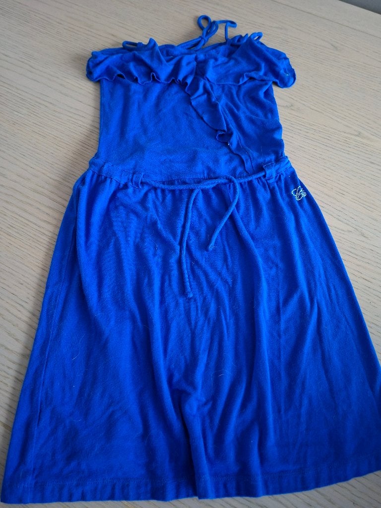 Blauwe jurk CKS Maat 12 jaar, Enfants & Bébés, Vêtements enfant | Taille 152, Robe ou Jupe, Cks, Comme neuf, Fille