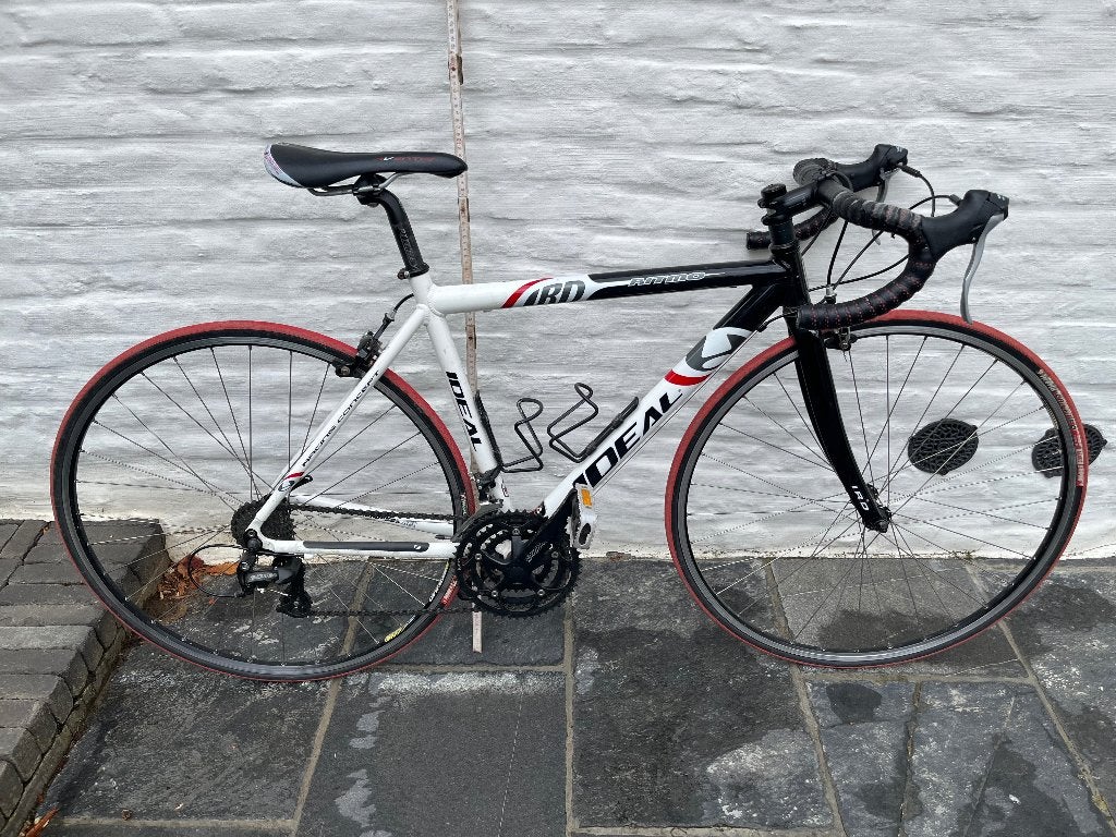 Kinder koersfiets, Fietsen en Brommers, Gebruikt, 26 inch, Velgrem, Aluminium