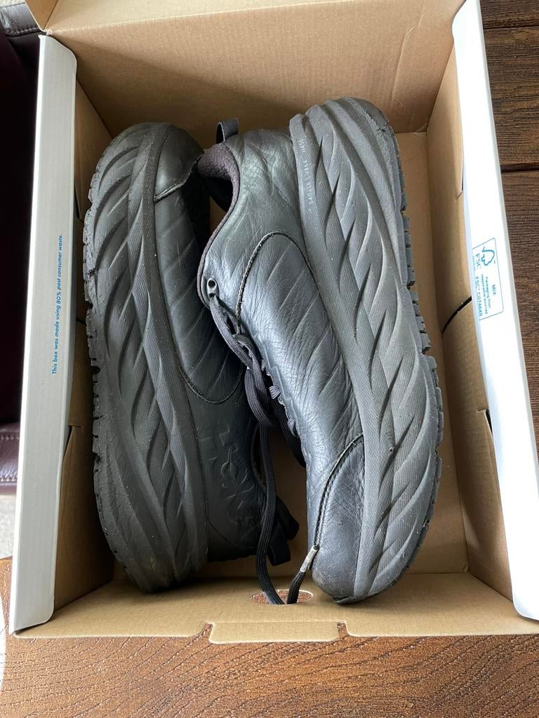Hoka Bondi 8Hardloopschoenen  Zwart Maat 45 1/3, Kleding | Heren, Schoenen, Zo goed als nieuw, Zwart, Ophalen