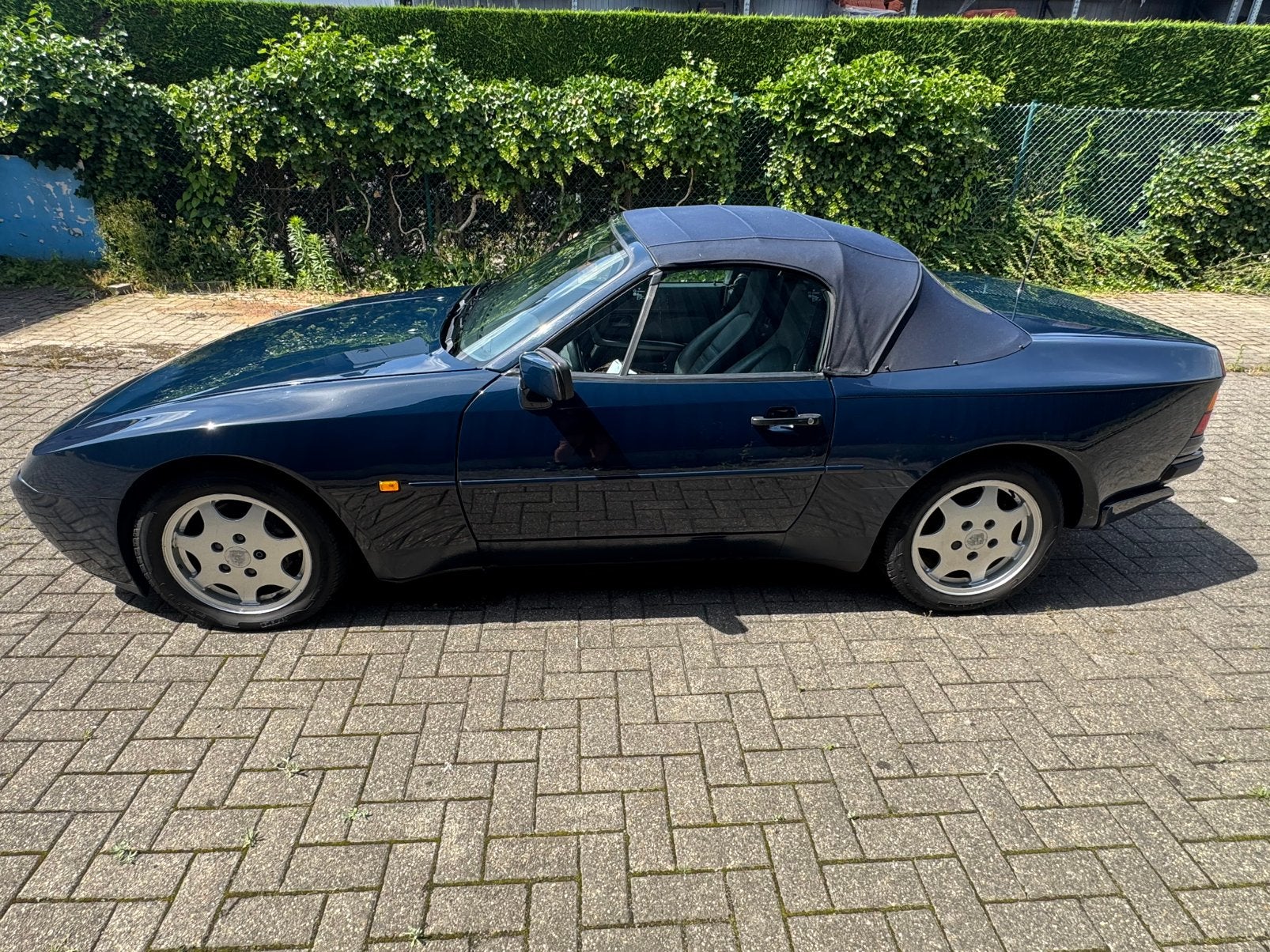 Porsche 944 cabriolet Blauw, Autos, Porsche, Cuir, Achat, Cabriolet, Boîte manuelle