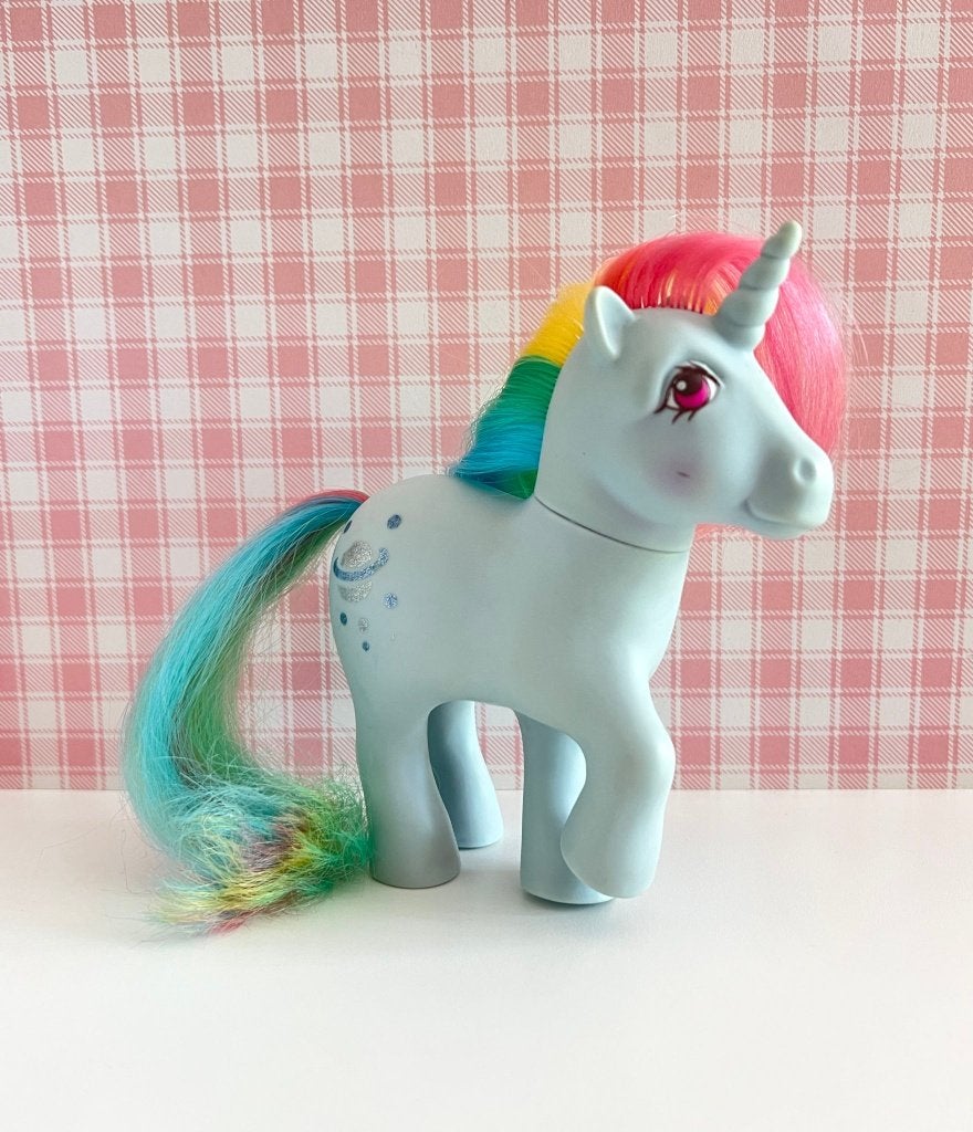 Figurine Mon Petit Poney Moonstone G1, Kinderen en Baby's, Speelgoed | My Little Pony, Gebruikt, Aucun, Ophalen of Verzenden, Aucun