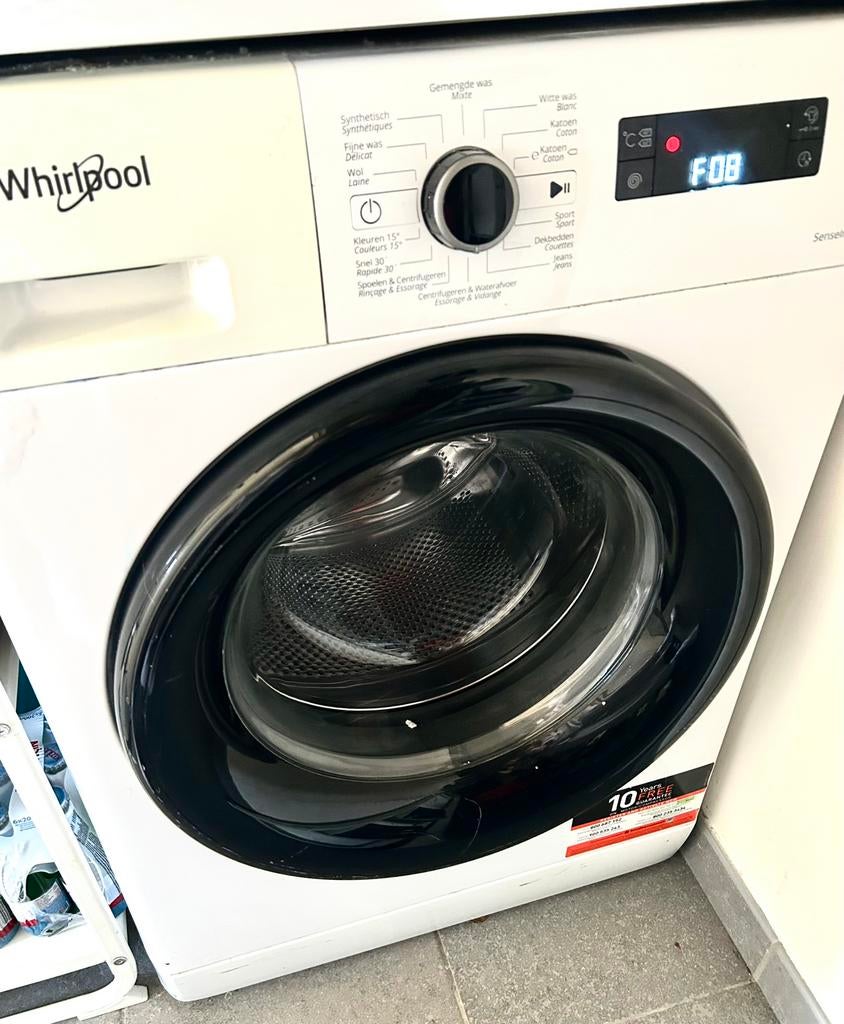Wasmachine whirlpool, Ophalen, Zo goed als nieuw