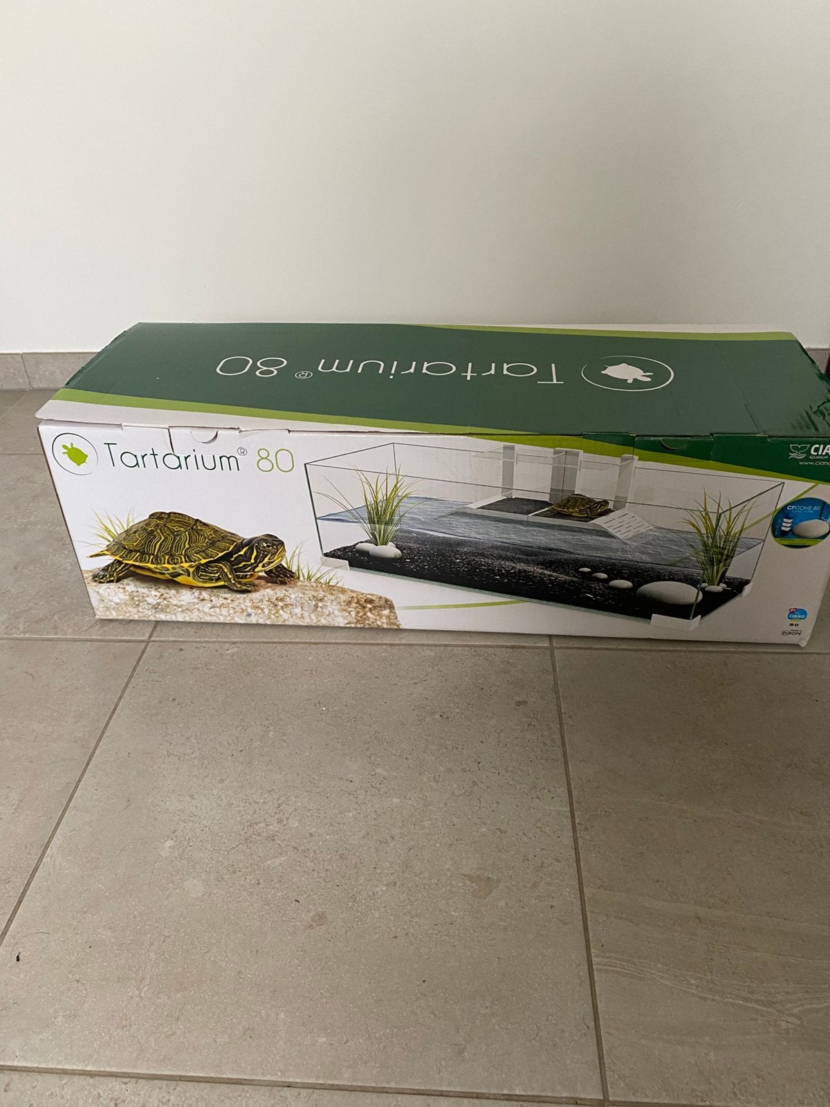 Aquarium schildpad + Gratis accesoires, Dieren en Toebehoren, Ophalen, Zo goed als nieuw