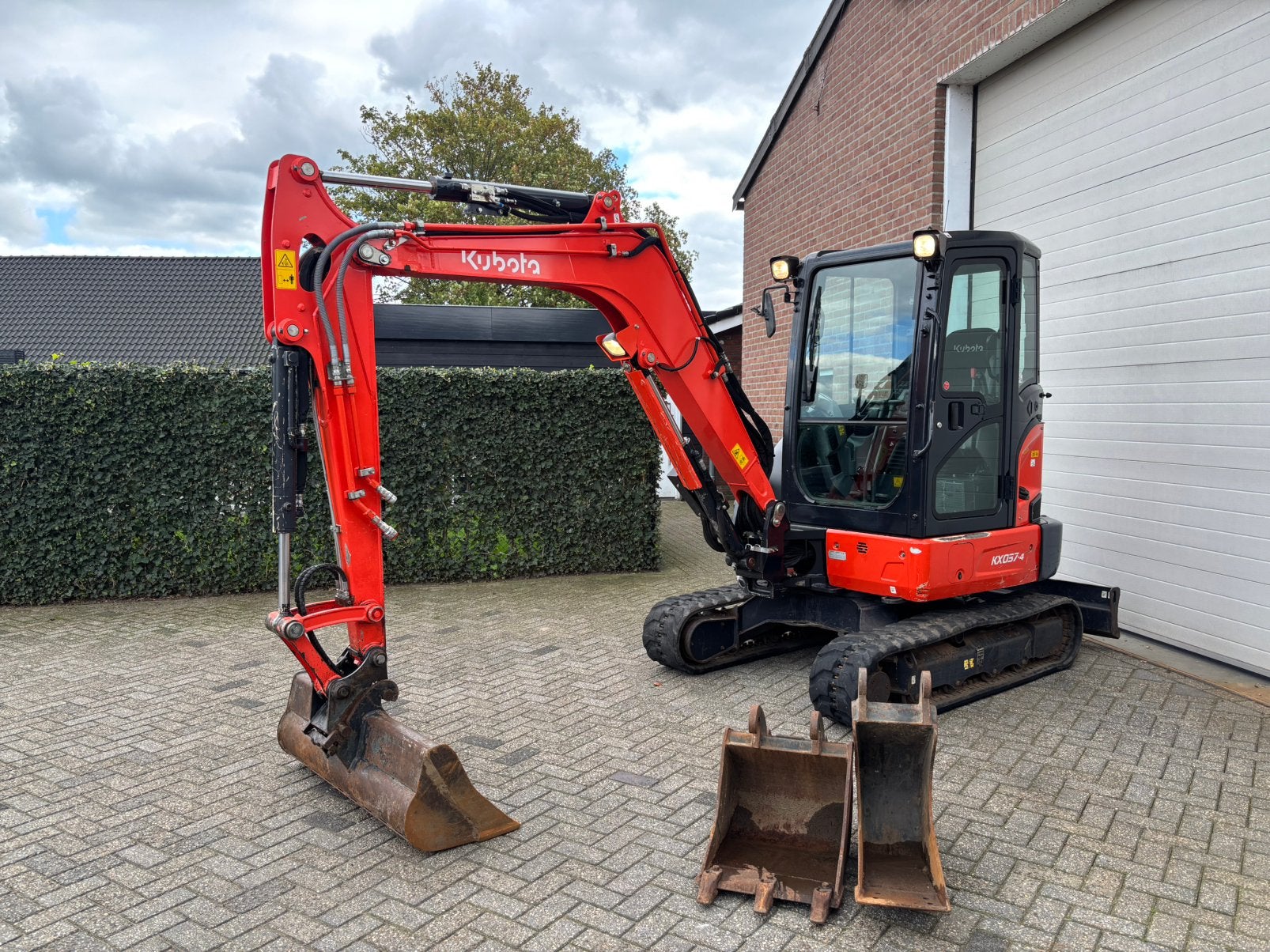 Kubota KX037-4 minigraver graafmachine sloop/sorteer 1700H!, Enlèvement