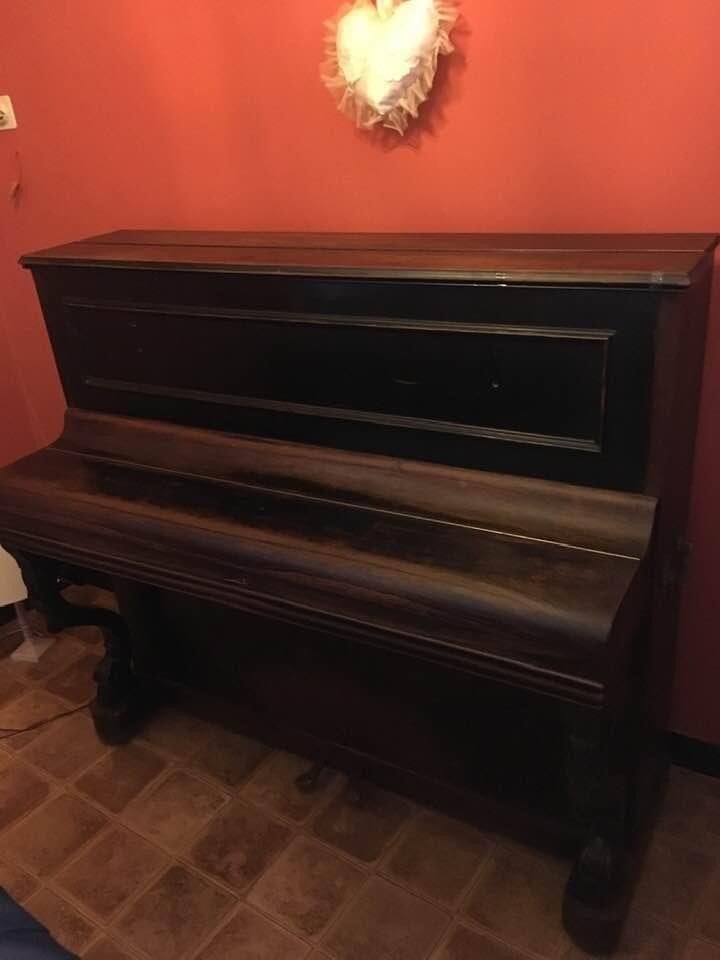 buffet piano, Ophalen, Bruin, Piano
