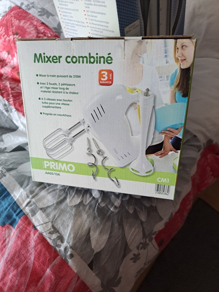 Handmixer, Elektronische apparatuur, Keukenmixers, Ophalen, Zo goed als nieuw