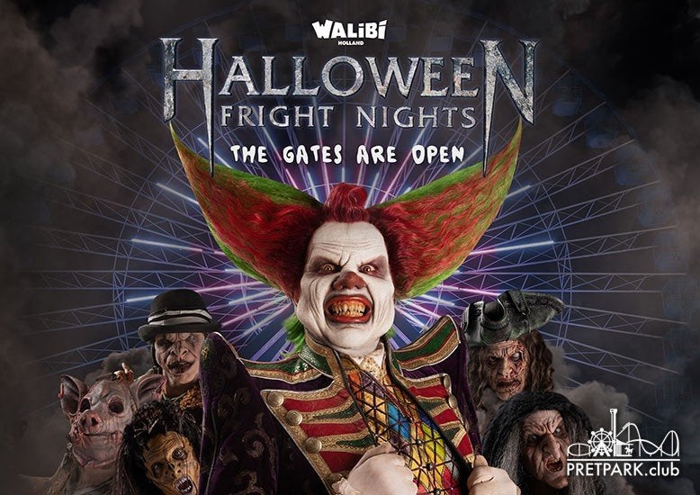 1 ticket Walibi Holland Fright nights 22/10
