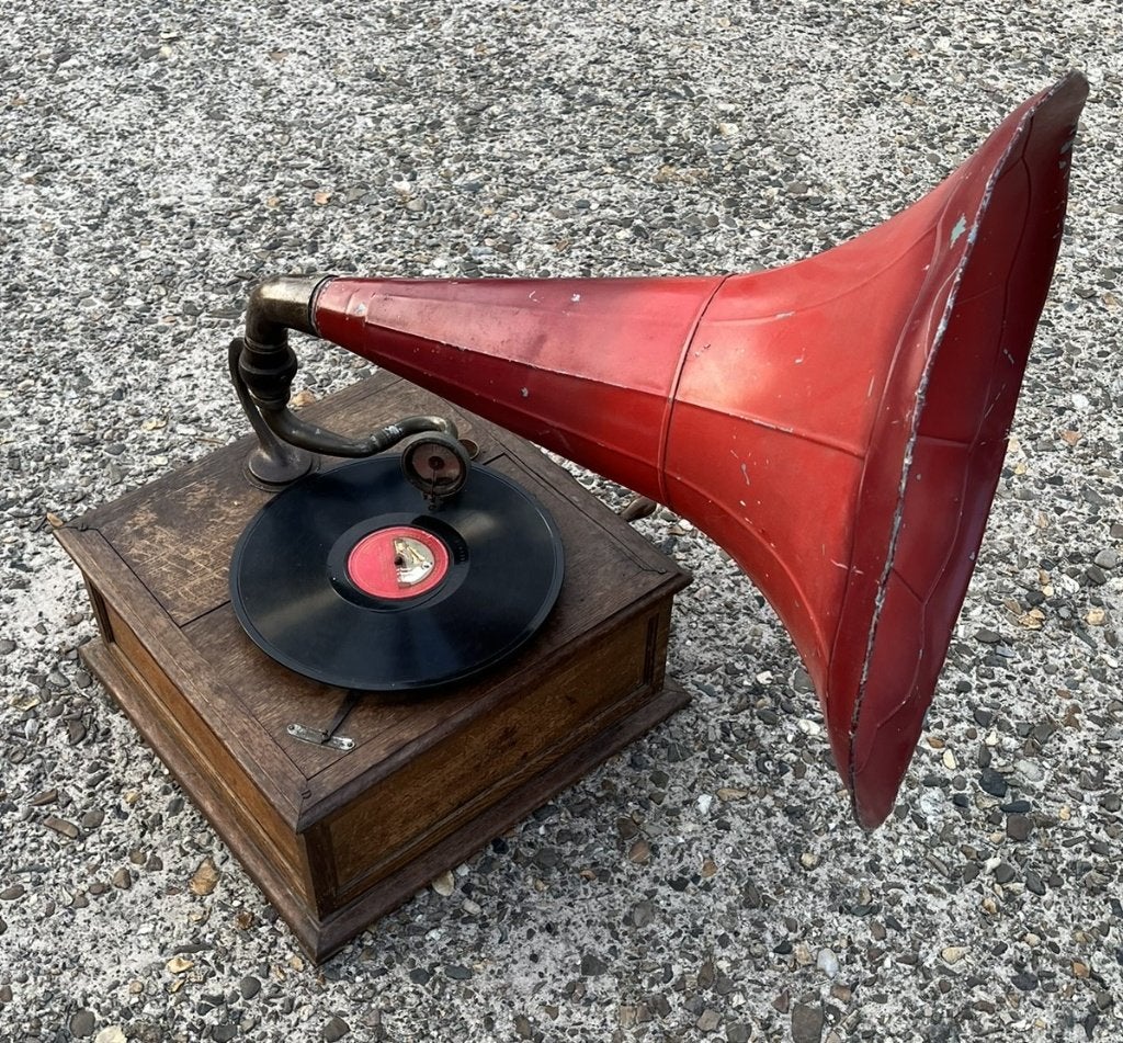 Vieux gramophone, Enlèvement