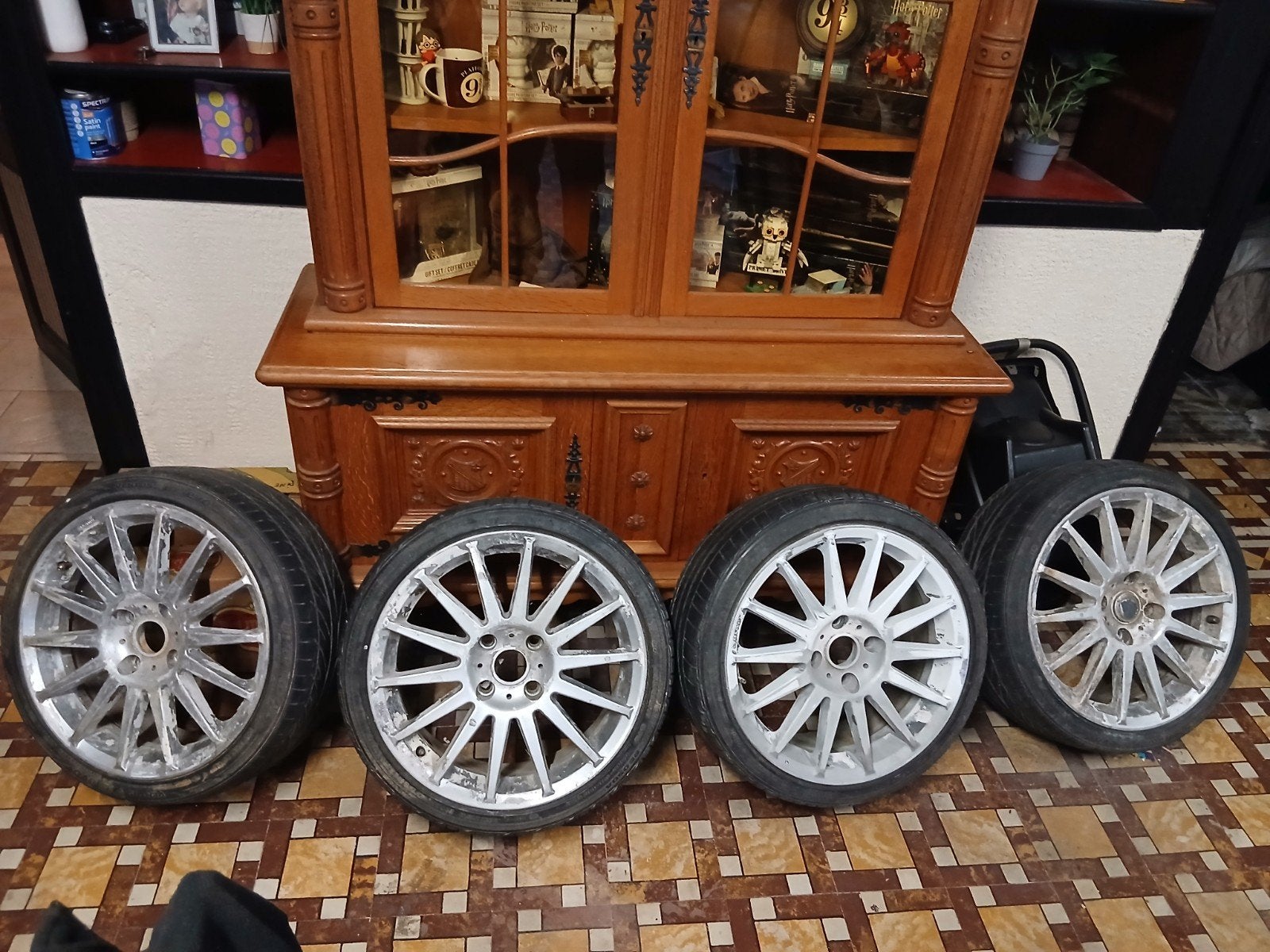 jantes 17 Honda, Autos : Pièces & Accessoires, Véhicule de tourisme, Pneus été, 17 pouces, Enlèvement