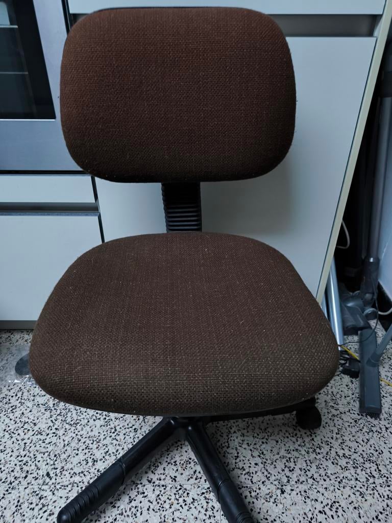 Belle chaise de bureau, Enlèvement, Utilisé, Brun, Chaise de bureau