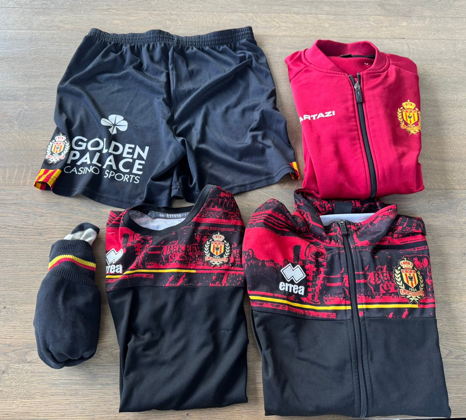 Trainingskledij KV Mechelen, Sport en Fitness, Maat S, Ophalen of Verzenden, Gebruikt, Shirt